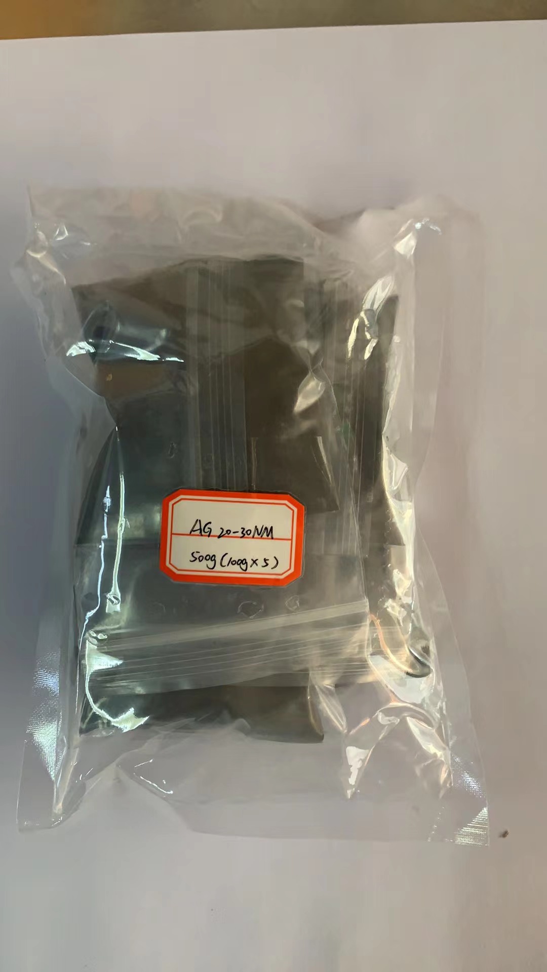 Знакомство с характеристиками и методами приготовления порошка наносеребра.