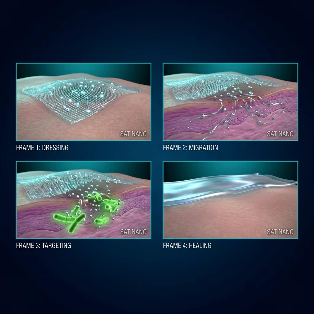 Раскадровка наночастиц серебра для медицинского применения